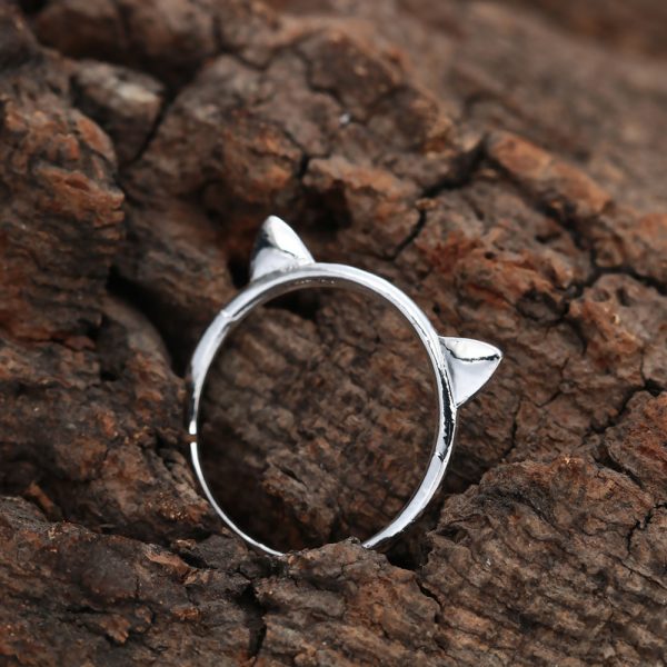1pcs-gold-silver-plated-cute-cat-kitty-ring-for-women-handmade-jewelry-design
